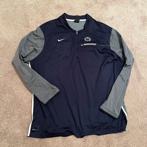 Men’s 3XL Nike Dri Fit Penn State Quarter Zip